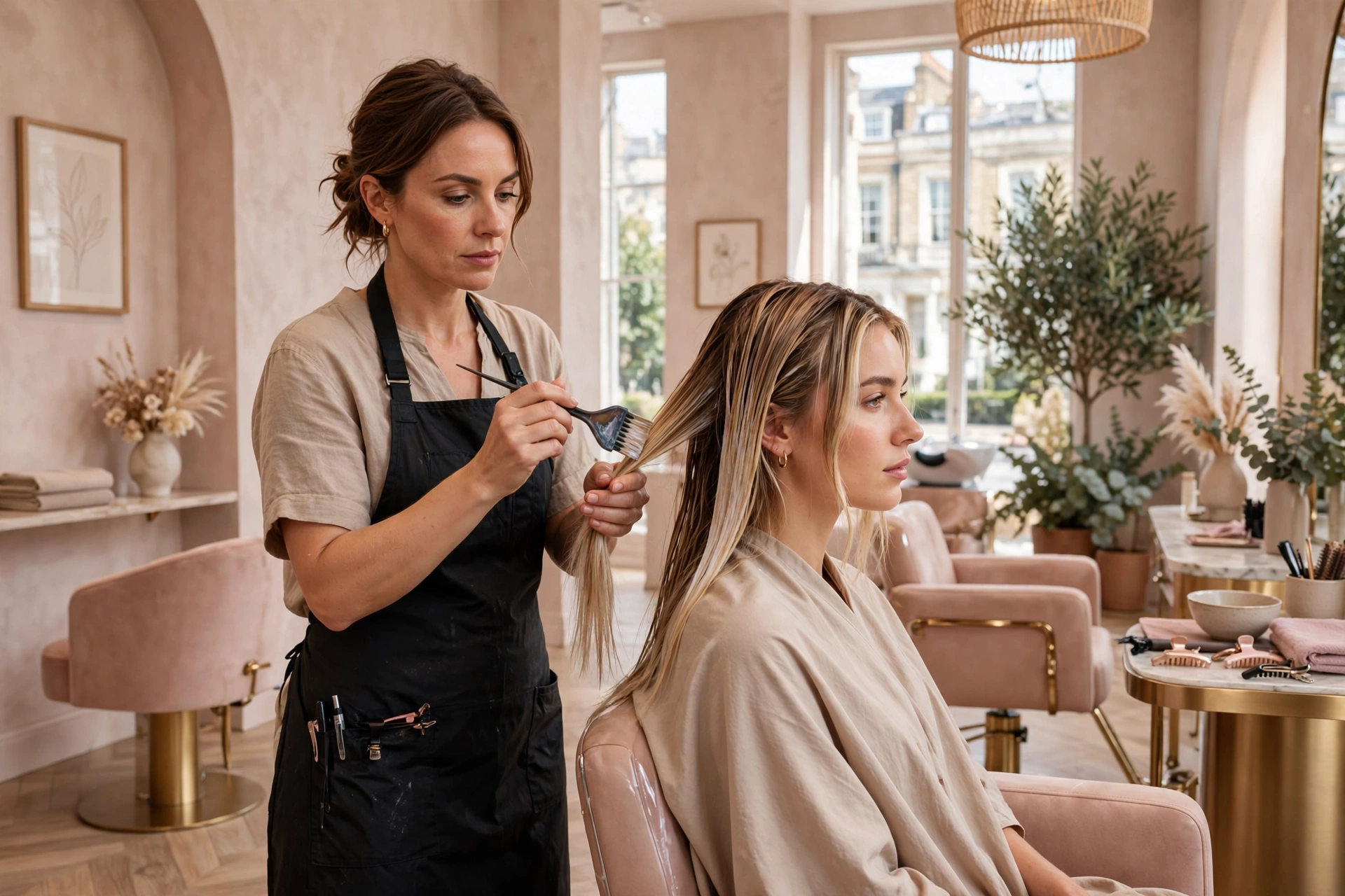 Luxury ladies hair salon Stoke